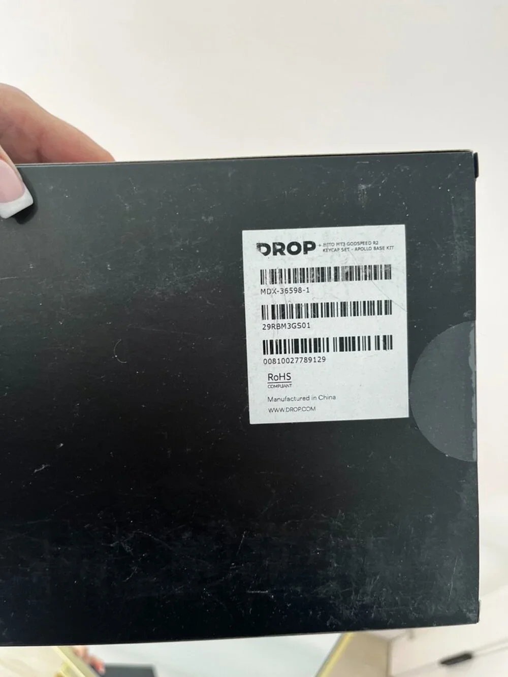 NEW Drop + MiTo MT3 Godspeed Apollo Base Kit Keycap Set